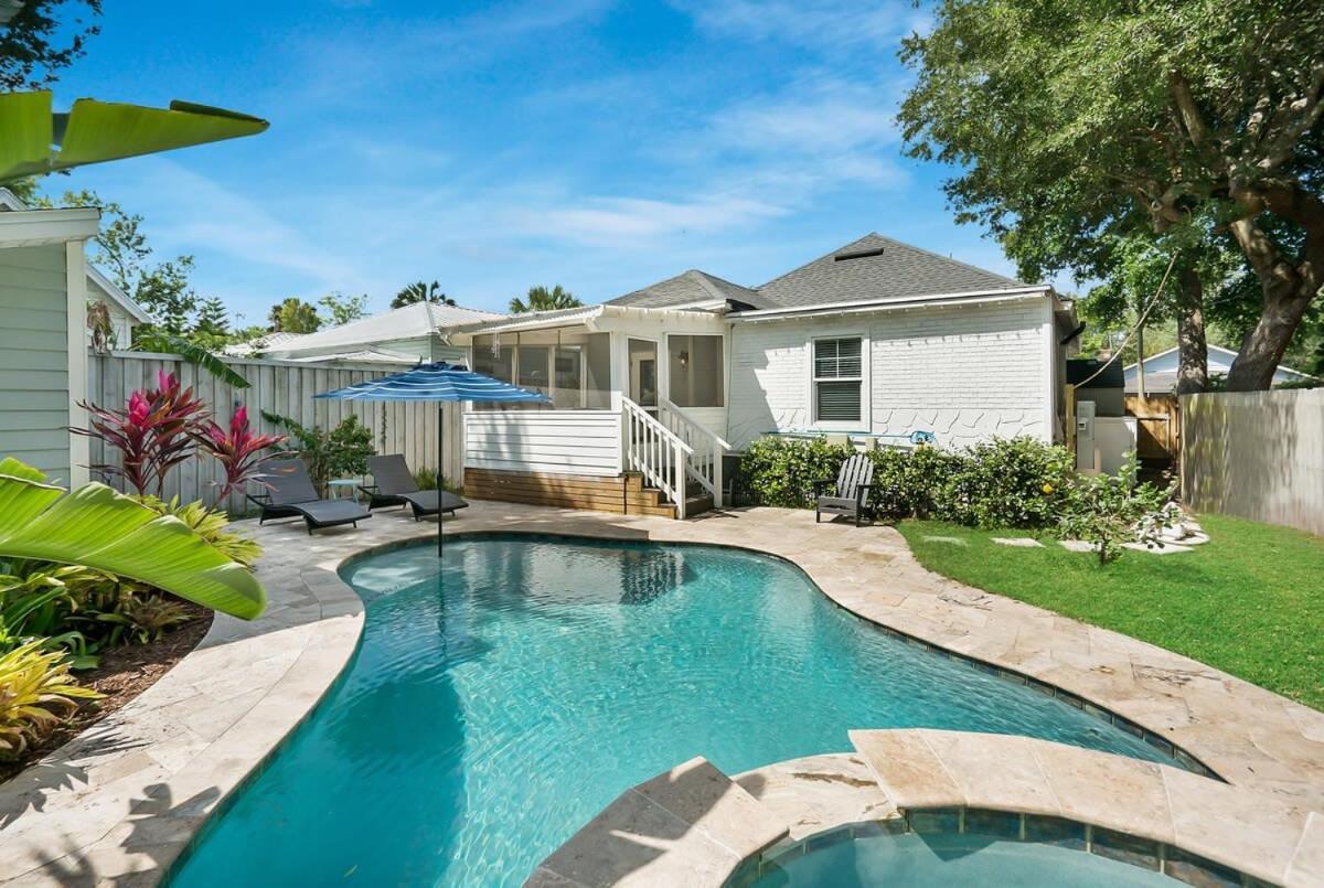 Charming Cottage W Pool, Walkable To Downtown St. Augustine Exterior photo