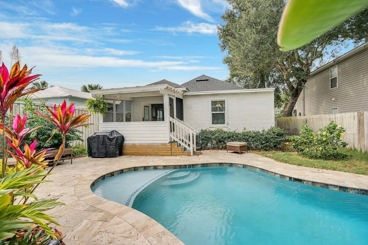 Charming Cottage W Pool, Walkable To Downtown St. Augustine Exterior photo